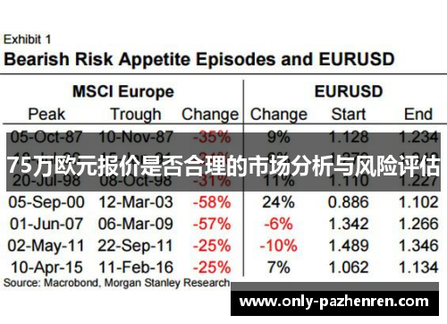 75万欧元报价是否合理的市场分析与风险评估