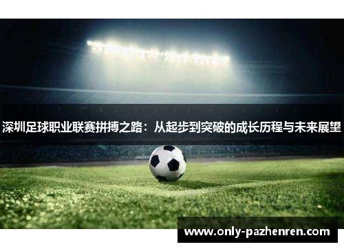 深圳足球职业联赛拼搏之路：从起步到突破的成长历程与未来展望