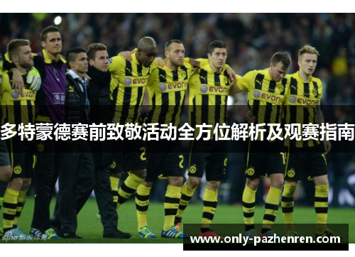 多特蒙德赛前致敬活动全方位解析及观赛指南