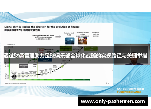 通过财务管理助力足球俱乐部全球化战略的实现路径与关键举措